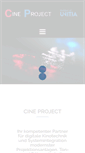 Mobile Screenshot of cine-project.de