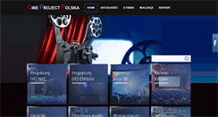 Desktop Screenshot of cine-project.pl